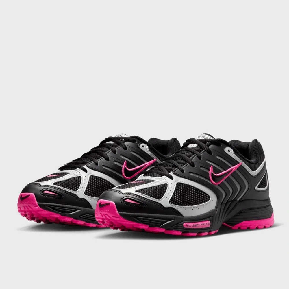 Size 9 - Nike Air Pegasus 2K5 Black Pink Blast Men’s Shoes HQ5403 002 No Lid